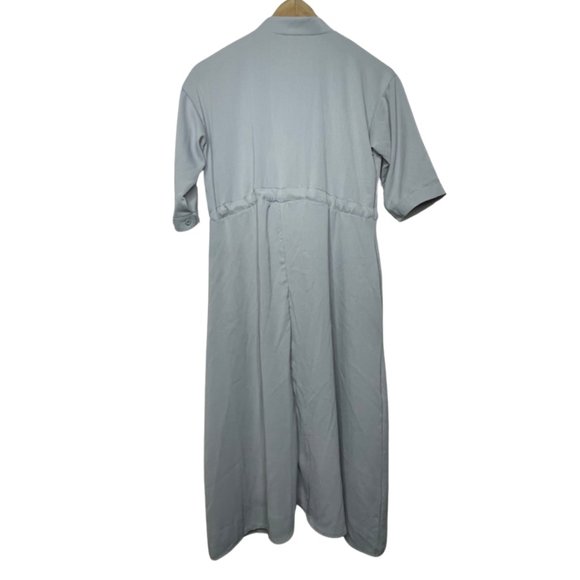 LIDAAI | Lilac Short Sleeve Dress with Waist Tie | Size M - Picture 7 of 11